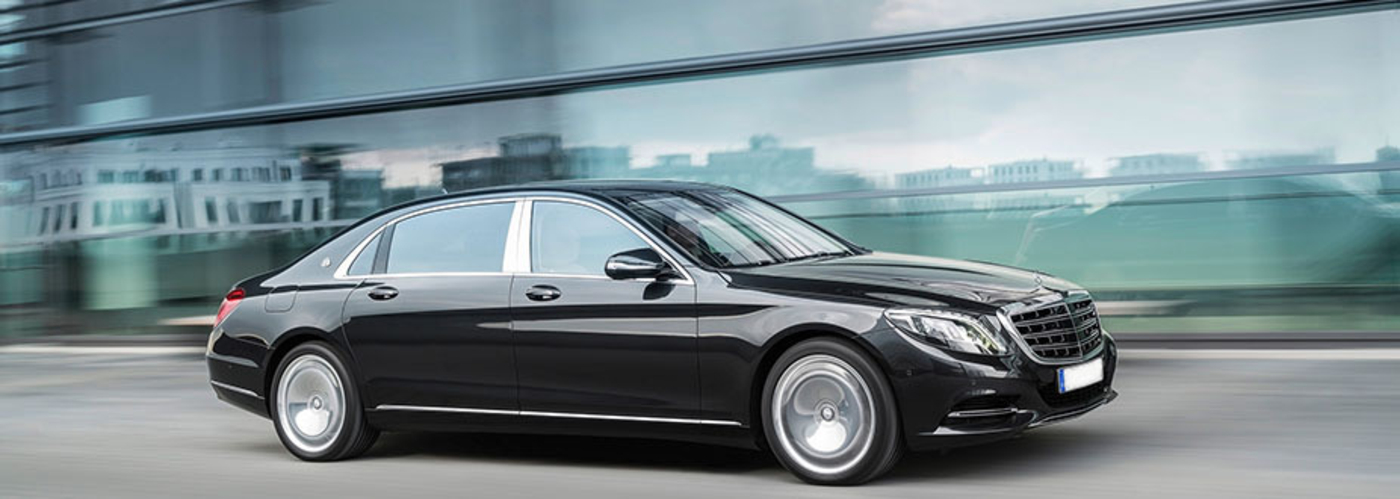 The Luxury Mercedes S class limousines 