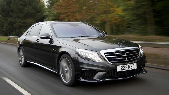 The Mercedes S class limousines providing extra legroom 