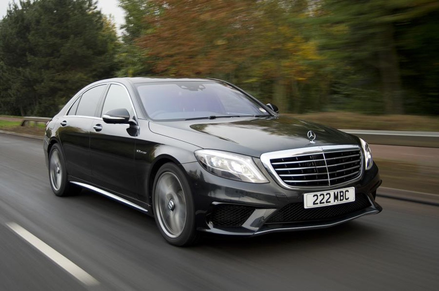 The Mercedes S class limousines providing extra legroom 