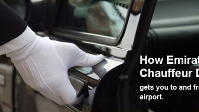 Emirates Chauffeur drive service